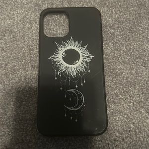 iphone 12 pro case. black